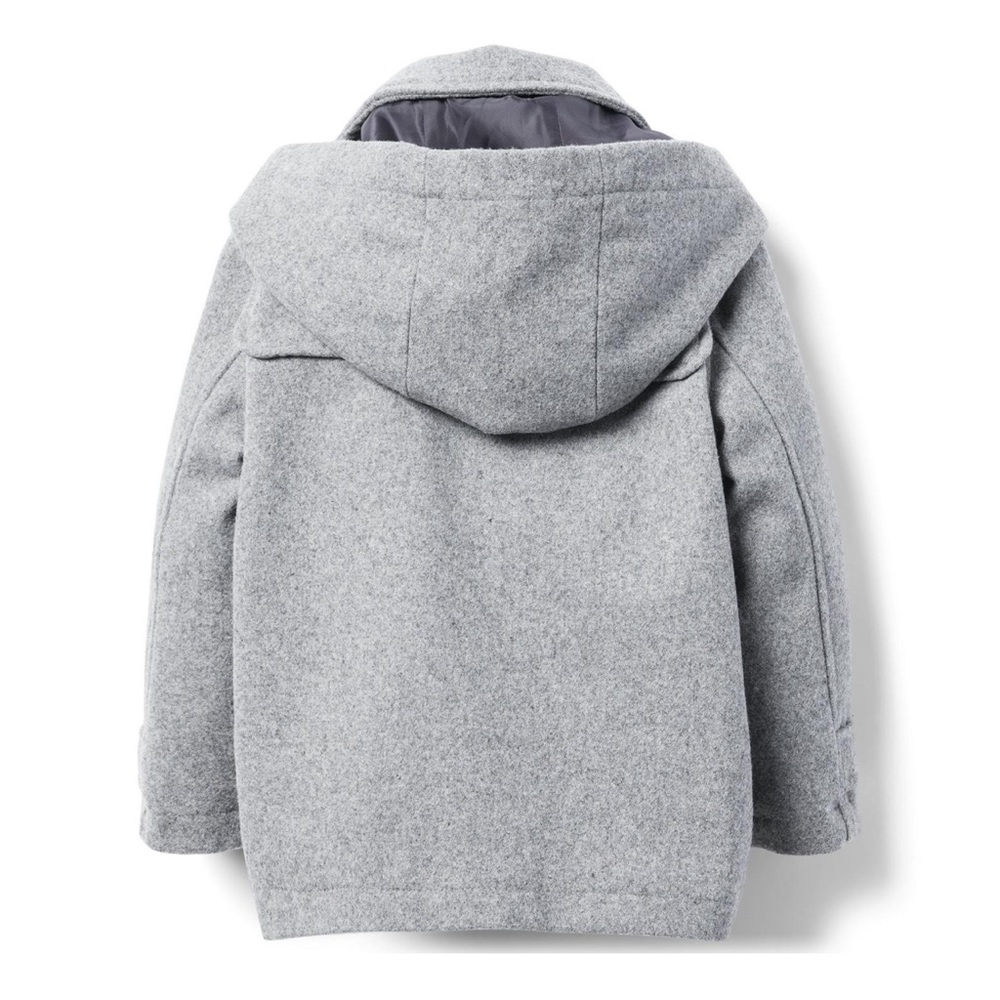 Janie and Jack Wool Toggle Coat- Size 3/4 - Picture 2 of 12